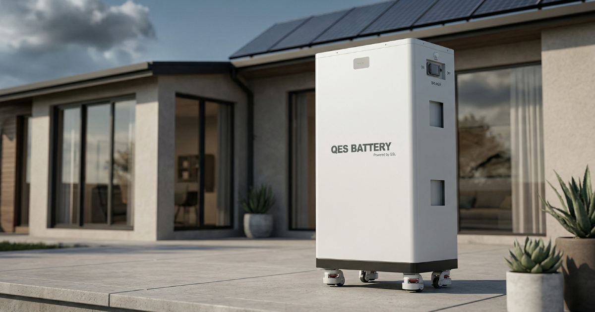 QES Battery LiFePO4 IP65 Energy Storage